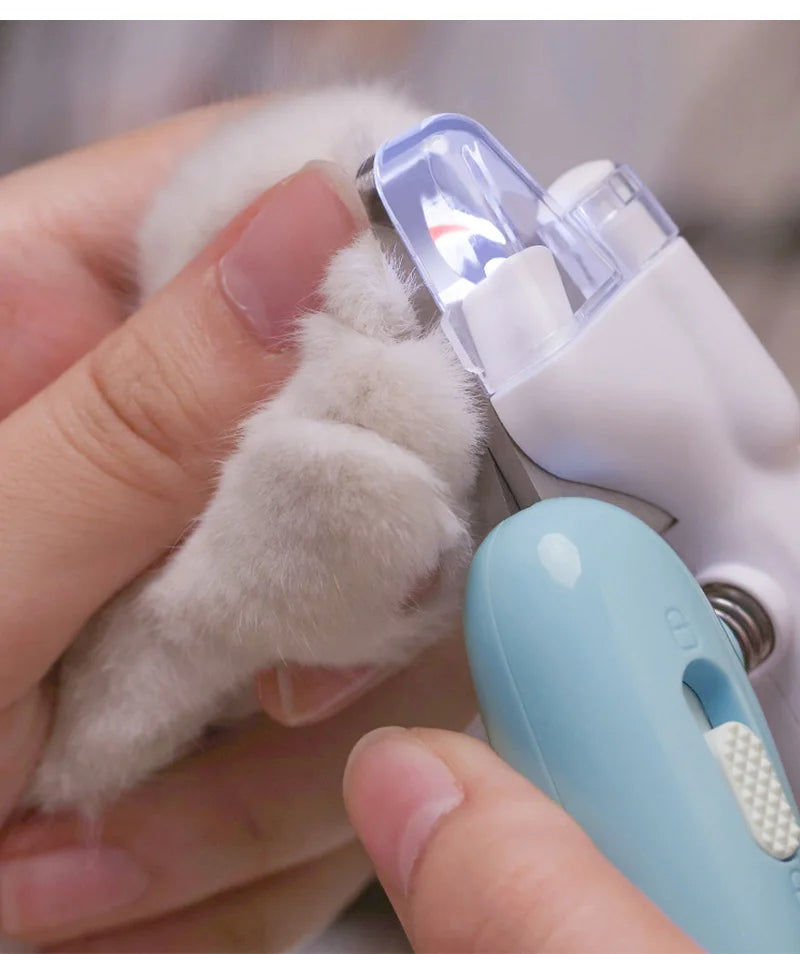 LED-Haustier-Nagelknipser und elektrischer Nagelschleifer für Hunde und Katzen
